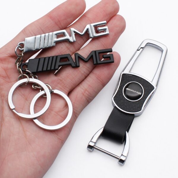 Mercedes Benz Metal Keychain